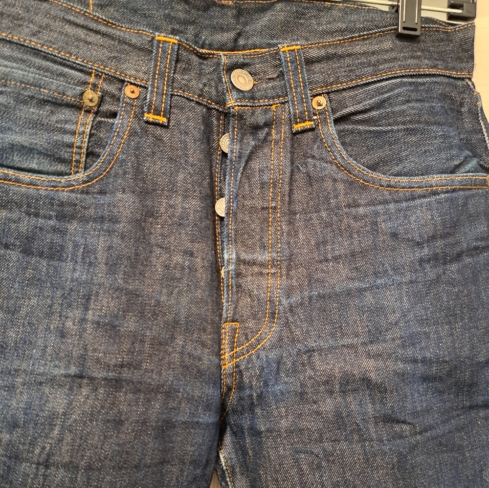 Levi's Straight Leg Jeans in Dark Indigo - Picture 4 of 4